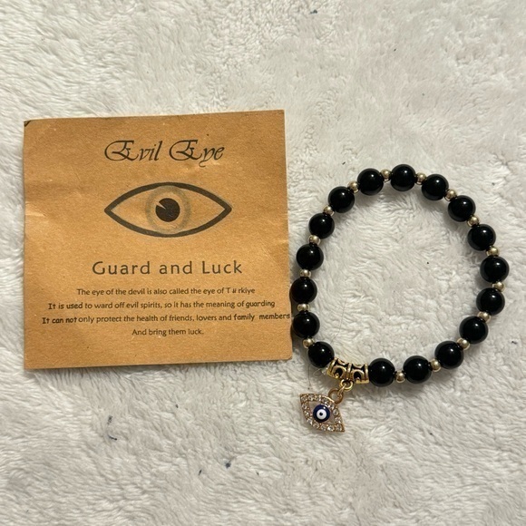 Jewelry - Guard & Luck Evil Eye Stretchy Bracelet